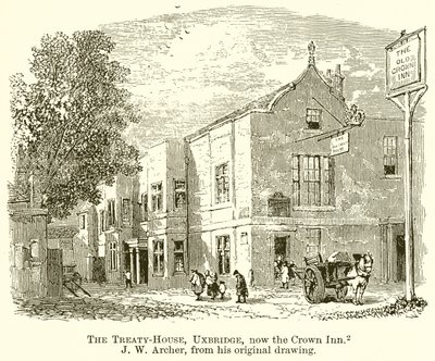 条约之家，Uxbridge，现在是Crown Inn 作者 English School