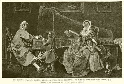 Tschudi家族：Tschudi Tuning由他提出，他于1745年向弗雷德里克大帝提出 作者 英语学校