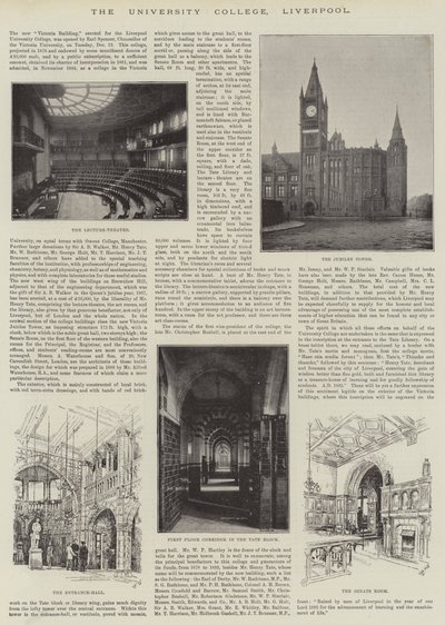 利物浦大学学院（版画） 作者 英语学校