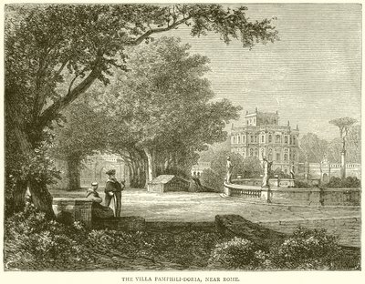 Villa Pamphili-Doria，靠近罗马 作者 英语学校