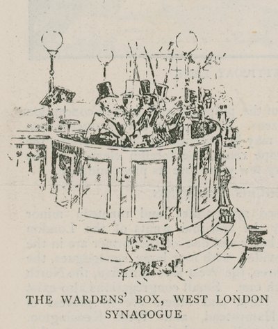 Wardens Box，西伦敦犹太教堂 作者 英语学校