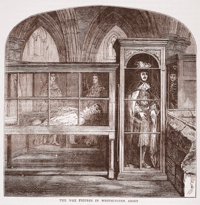 威斯敏斯特教堂的蜡像，1880年 作者 英语学校