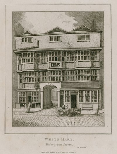 白鹿，Bishopsgate街 作者 英语学校