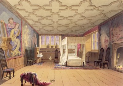 白宫，Cotehele房子，1830-40 作者 英语学校