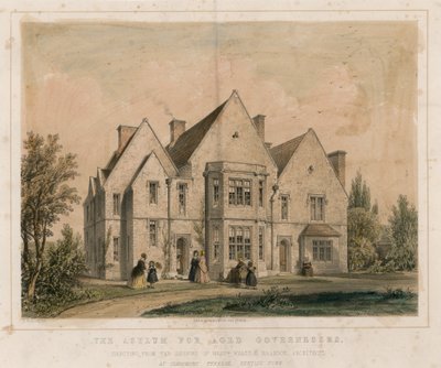 老年人政府的避难所，Claremont Terrace，Kentish Town 作者 英语学校