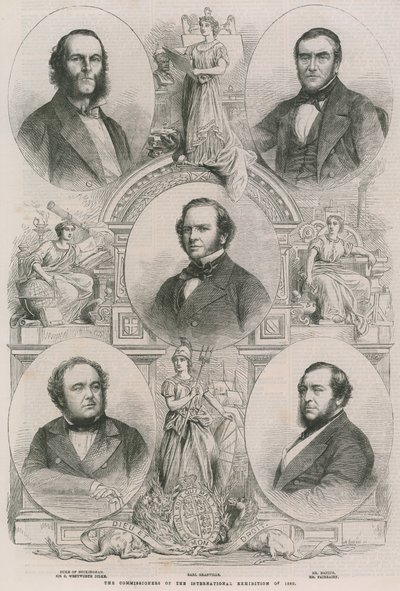 1862年国际展览的委员 作者 英语学校