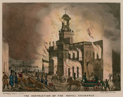 1838年1月10日夜间，伦敦皇家大亨被毁灭 作者 英语学校