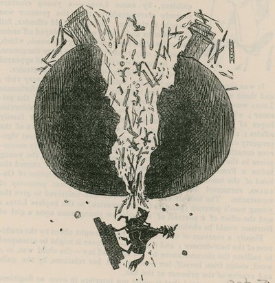 惠灵顿雕像的倒塌;动画片 作者 英语学校