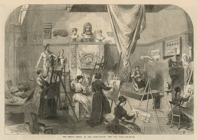 女王广场的女艺术学校 作者 英语学校