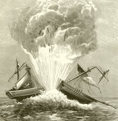 第一枚鱼雷，1805年 作者 英语学校