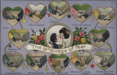 脚语，通过玩footsie调情 作者 英语学校