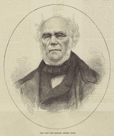 The late Lord Kinloch, Scotch Judge (engraving) 作者 英语学校