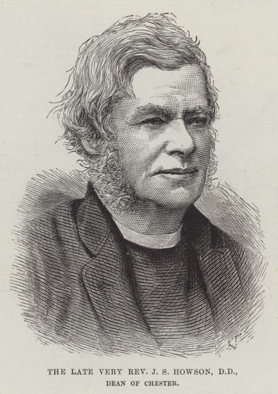 The late Very Reverend J S Howson, DD, Dean of Chester (engraving) 作者 英语学校