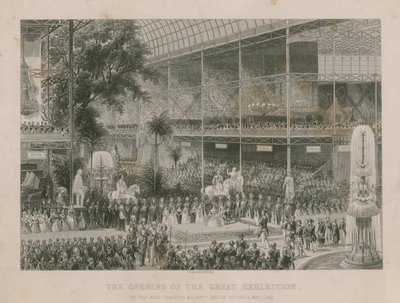 1851年5月1日，维多利亚女王最尊贵的陛下举办的大型展览开幕 作者 英语学校