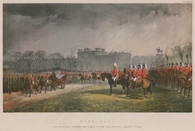 1863年3月7日，公主通过志愿者队伍 作者 英语学校