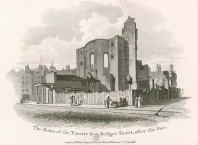 从Bridges Street到皇家剧院的废墟，Drury Lane 作者 英语学校