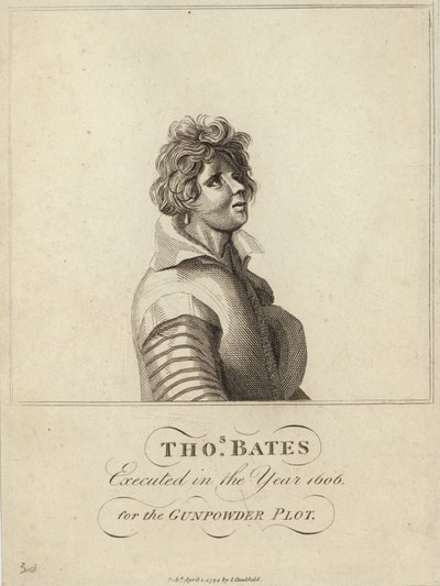 托马斯·贝茨于1606年为火药阴谋执行死刑 作者 英语学校
