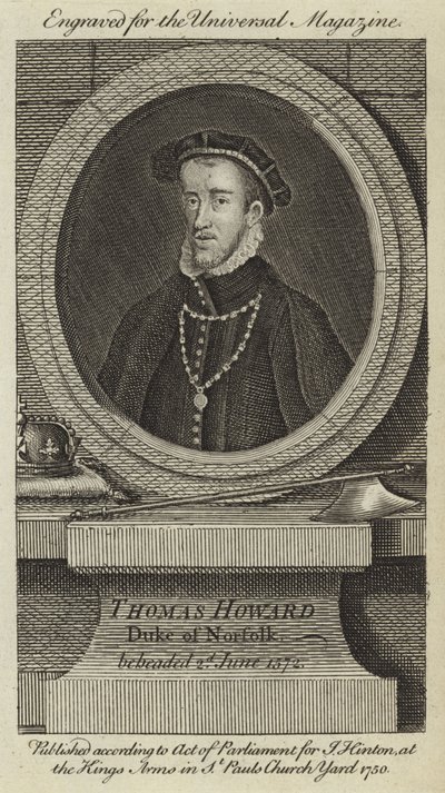 1572年6月2日，诺福克公爵托马斯·霍华德被斩首 作者 英语学校