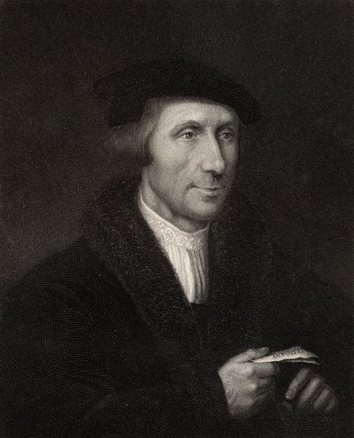 Thomas Linacre，或Lynaker，由H.国家肖像画廊第三卷的H.库克雕刻，出版于1820年 作者 English School