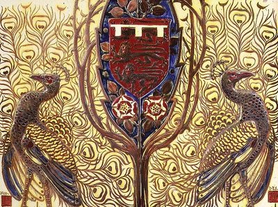 瓷砖，皮尔金顿皇家兰开斯特陶器，成立于1892年（陶瓷）。 作者 英语学校