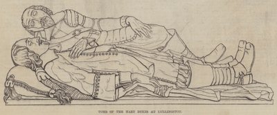 Tomb of the Hart Dykes at Lullingston (engraving) 作者 英语学校