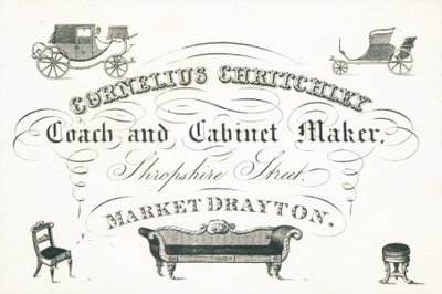贸易卡，Cornelius Critchley 作者 英语学校