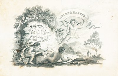 贸易卡，Hoare＆Reeves 作者 英语学校