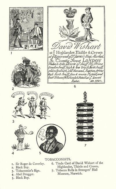 Trade signs: Tobacconists (litho) 作者 英语学校