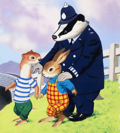 Tufty和警察獾 作者 英语学校