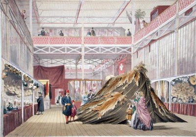 突尼斯第1号，选自《迪金森1851年大展综合图片》，1854年出版（彩色平印）。 作者 英语学校
