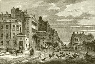Tyburn Turnpike，1820年 作者 英语学校