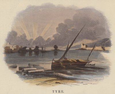 Tyre (coloured engraving) 作者 英语学校