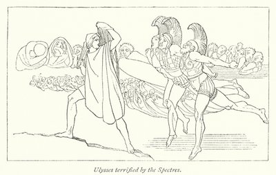 Ulysses terrified by the Spectres (litho) 作者 英语学校