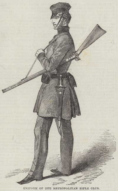 大都会步枪俱乐部制服（雕刻） 作者 英语学校