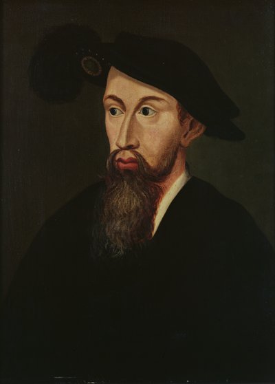 不知名的男子，1785年后 作者 English School