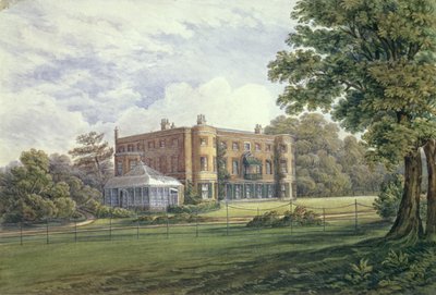 Valentines House，Ilford，Essex，c.1835（纸上写着） 作者 英语学校