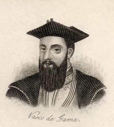 Vasco da Gama，来自&39;Crabb&39;s Historical Dictionary&39;，于1825年出版 作者 英语学校