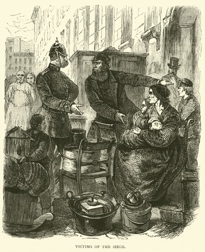 围困的受害者，1871年2月 作者 英语学校