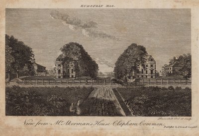 查看阿克曼先生的房子，Clapham Common，萨里 作者 英语学校