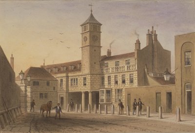 1846年Tooley街桥院的桥房看法（纸上的wc） 作者 英语学校