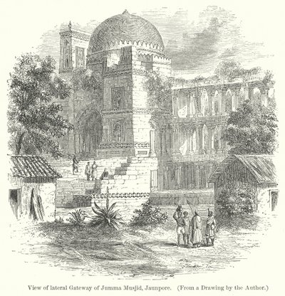 琼波尔 Jumma Musjid 侧门景观（雕刻） 作者 英语学校