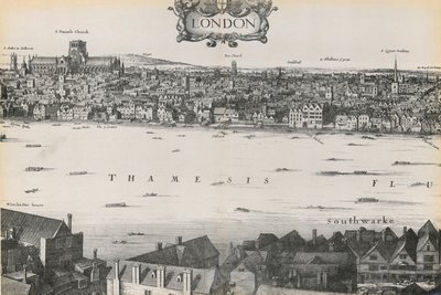 1647年Wenceslaus Hollar的伦敦景观 作者 英语学校