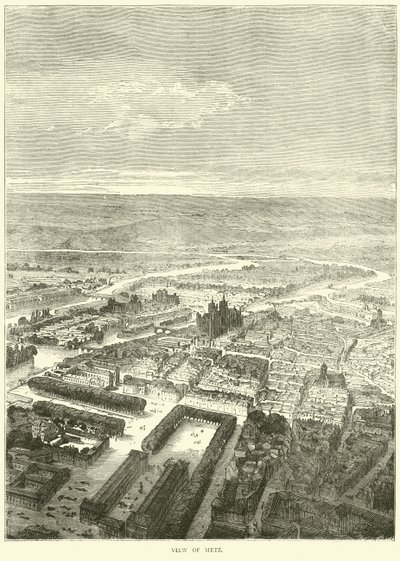 梅斯视图，1870年10月 作者 英语学校