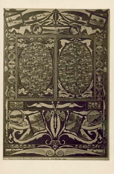 人物和乡村风景小品（石版画） 作者 英语学校