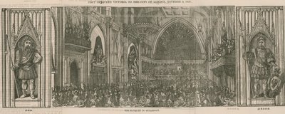 1837年11月9日，维多利亚女王访问伦敦金融城 作者 英语学校