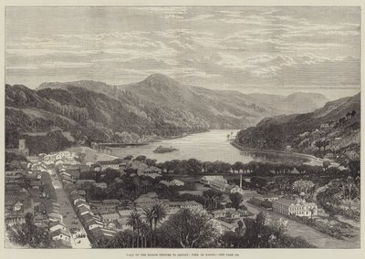 水手王子访问锡兰，康提景观（版画） 作者 英语学校