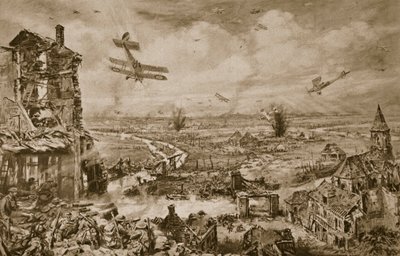 1918年4月，1918年至1919年对Armentieres的极好斗争的生动印象 作者 英语学校