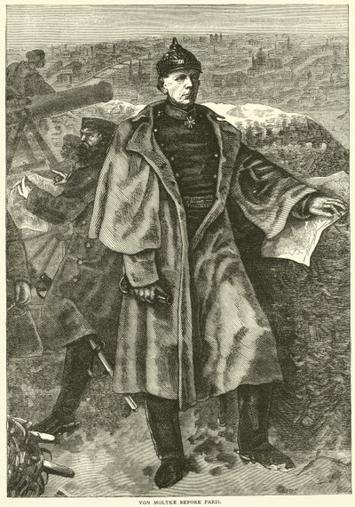 1870年11月，巴黎前的莫尔特克 作者 英语学校