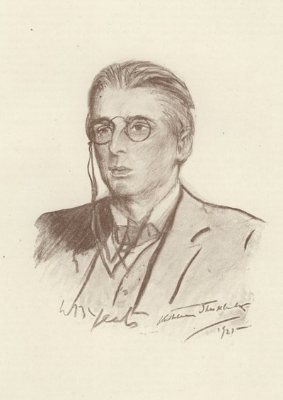 WB Yeats，爱尔兰诗人 作者 英语学校
