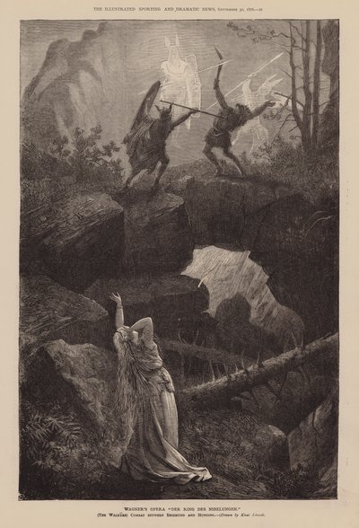 瓦格纳歌剧《尼伯龙根的指环》（版画） 作者 英语学校